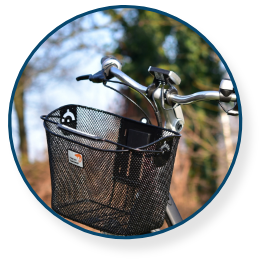 Stuur van een e-bike